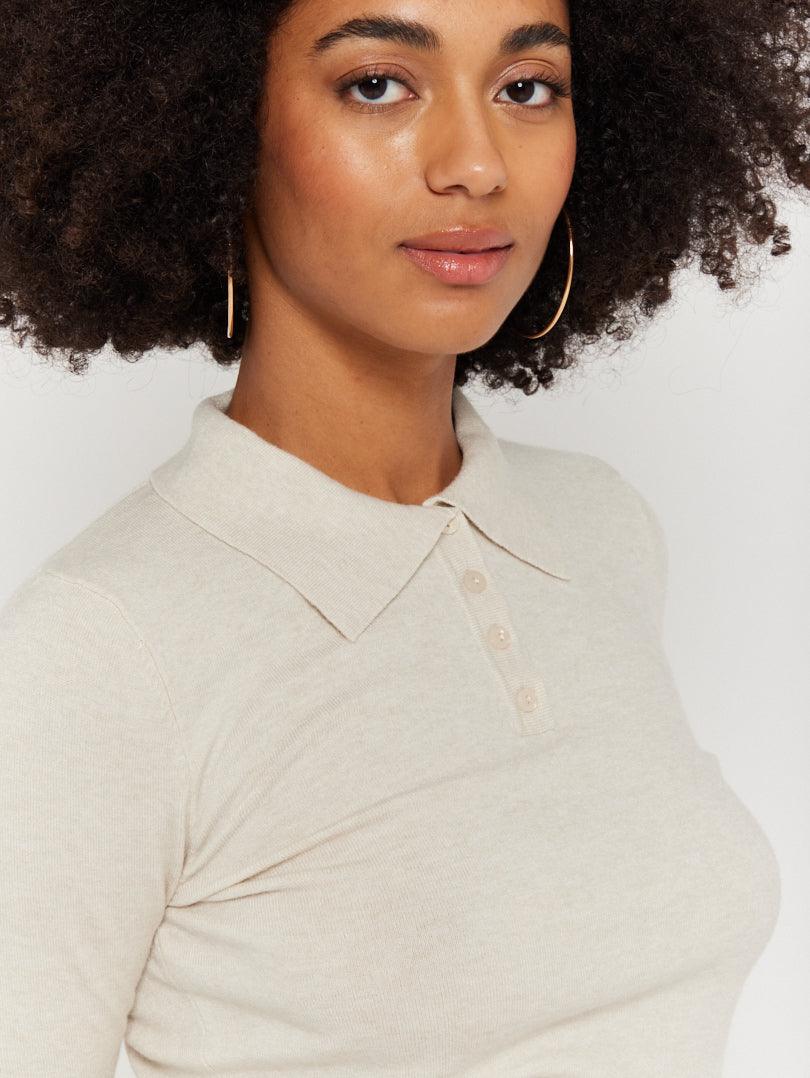 Pull col chemise boutonné - Image 7