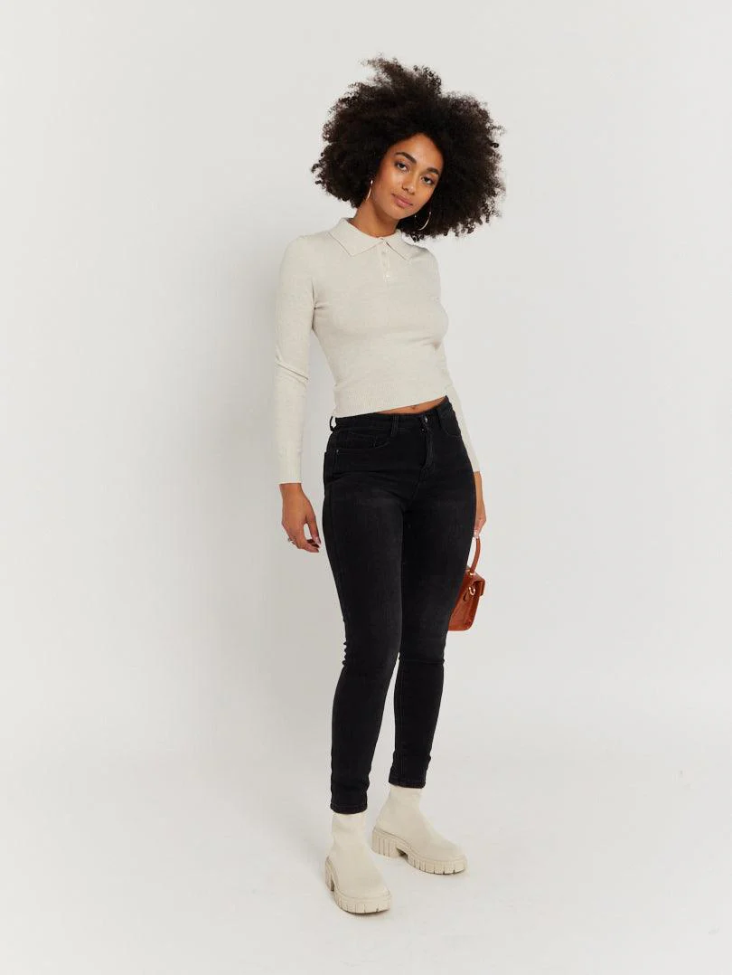 Pull col chemise boutonné - Image 8