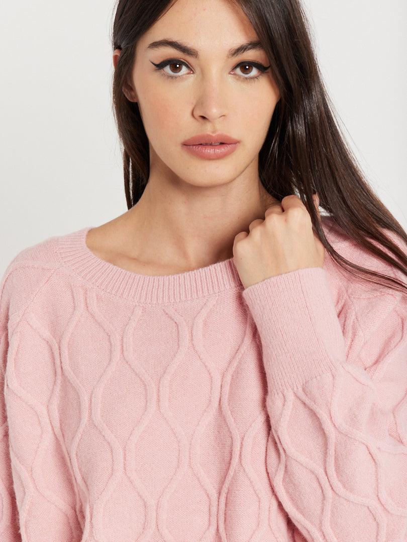 Pull col rond torsadé - Image 19