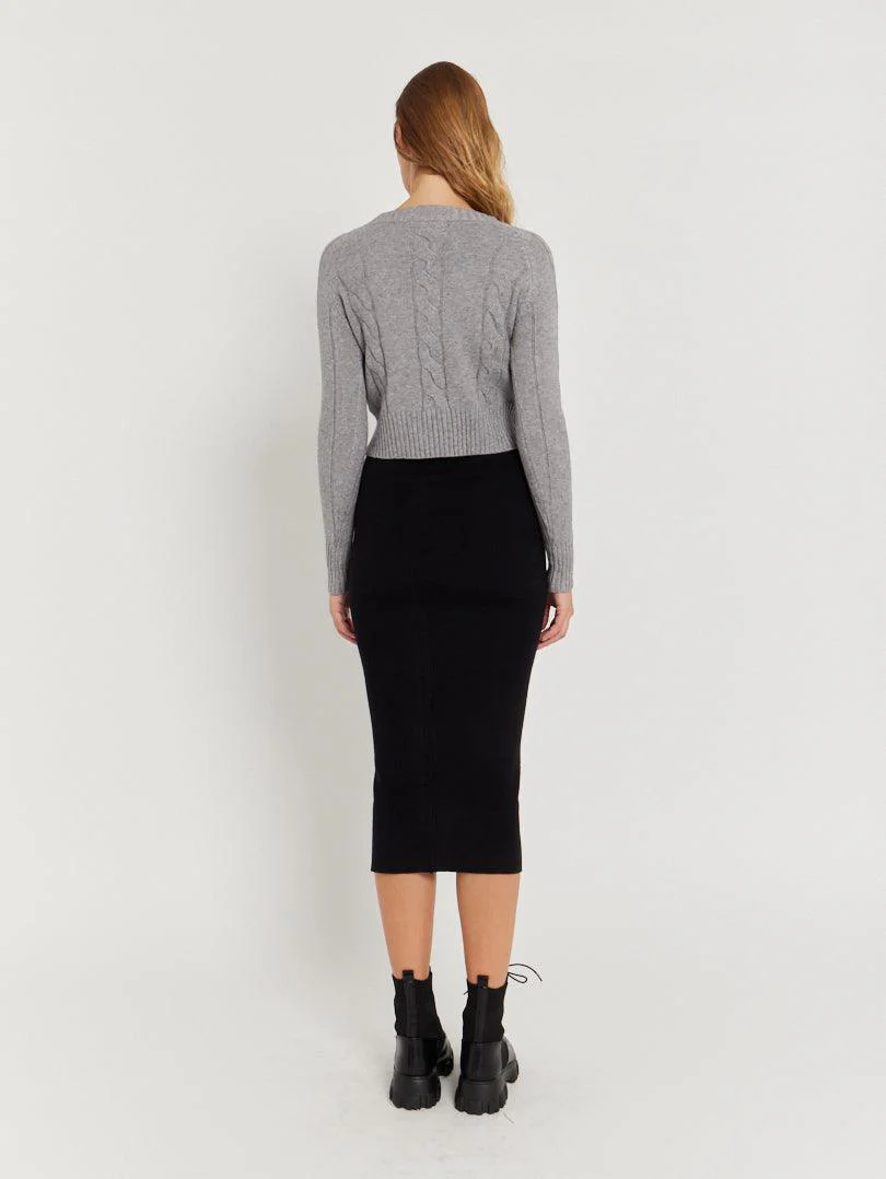 Pull court marron chocolat - Image 11