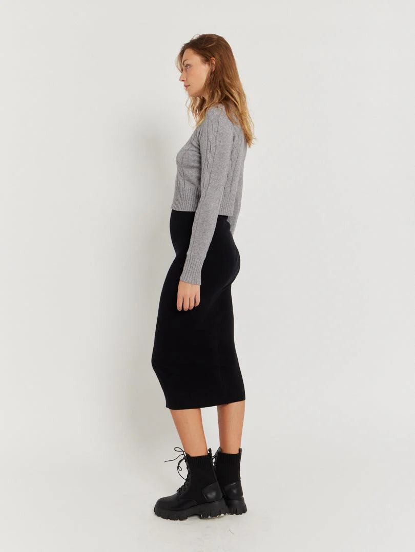 Pull court marron chocolat - Image 13