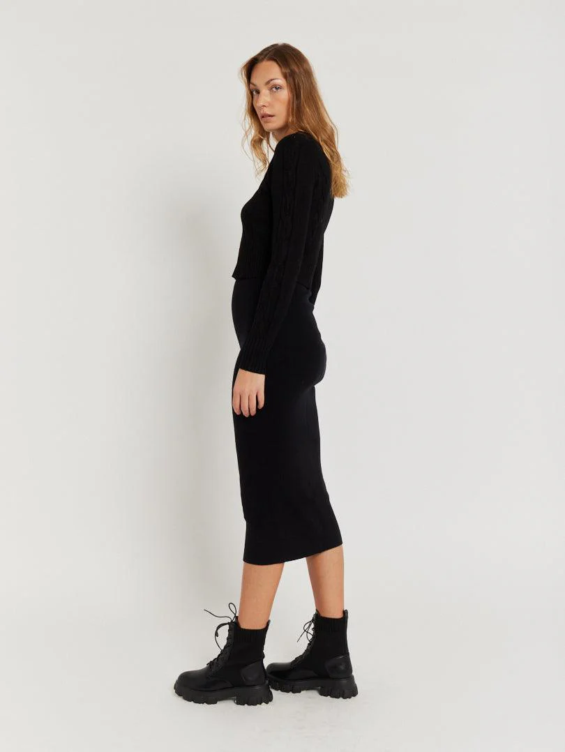 Pull court marron chocolat - Image 17