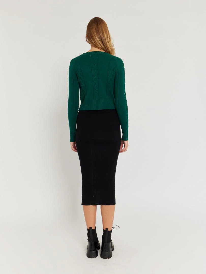 Pull court marron chocolat - Image 24