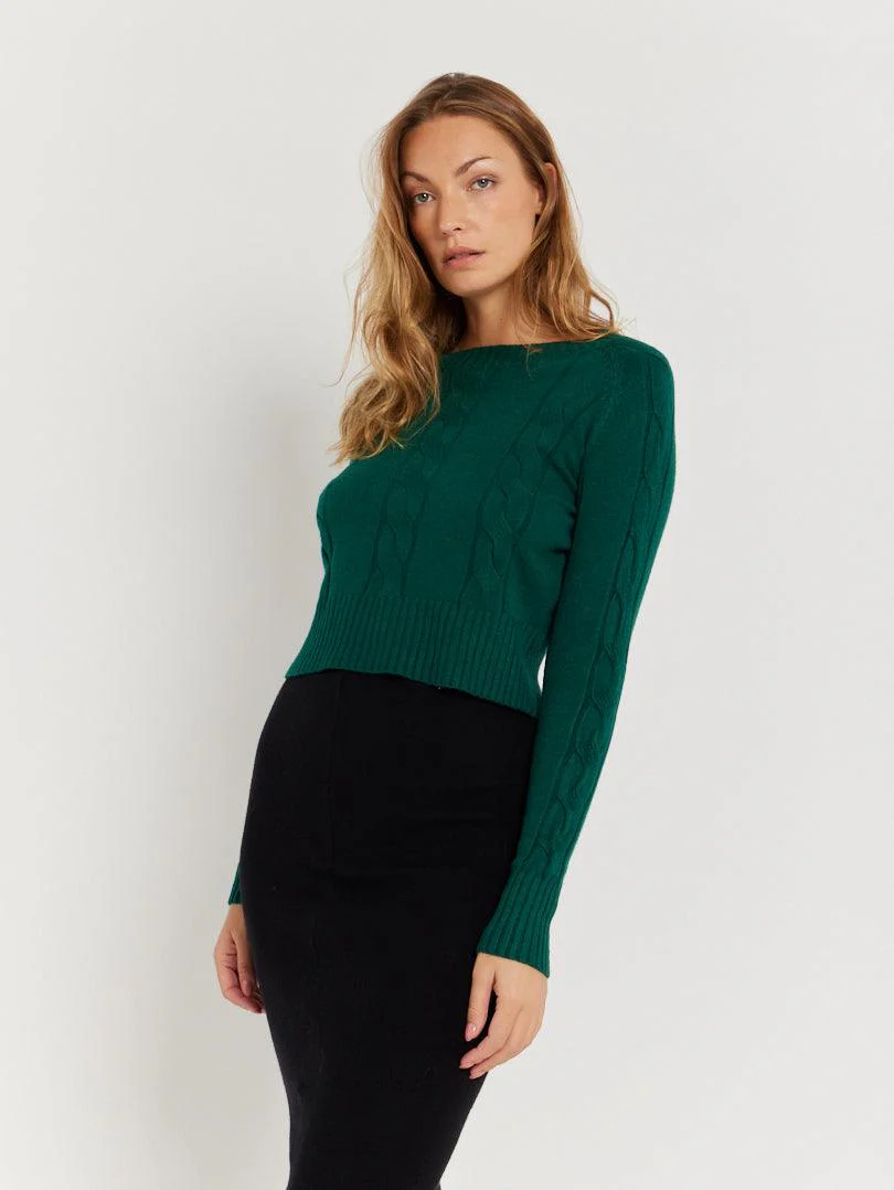 Pull court marron chocolat - Image 25