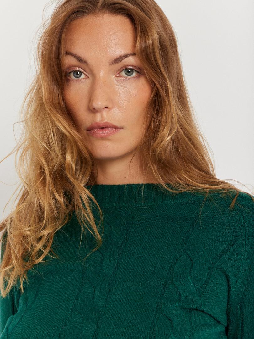 Pull court marron chocolat - Image 27
