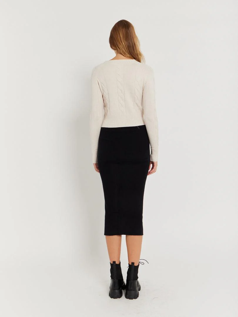 Pull court marron chocolat - Image 29