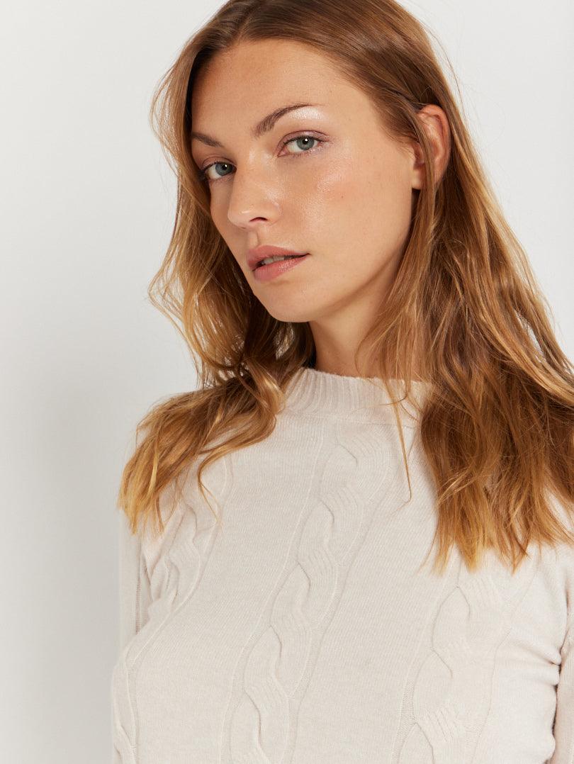 Pull court marron chocolat - Image 31