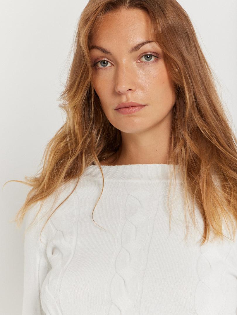 Pull court marron chocolat - Image 9