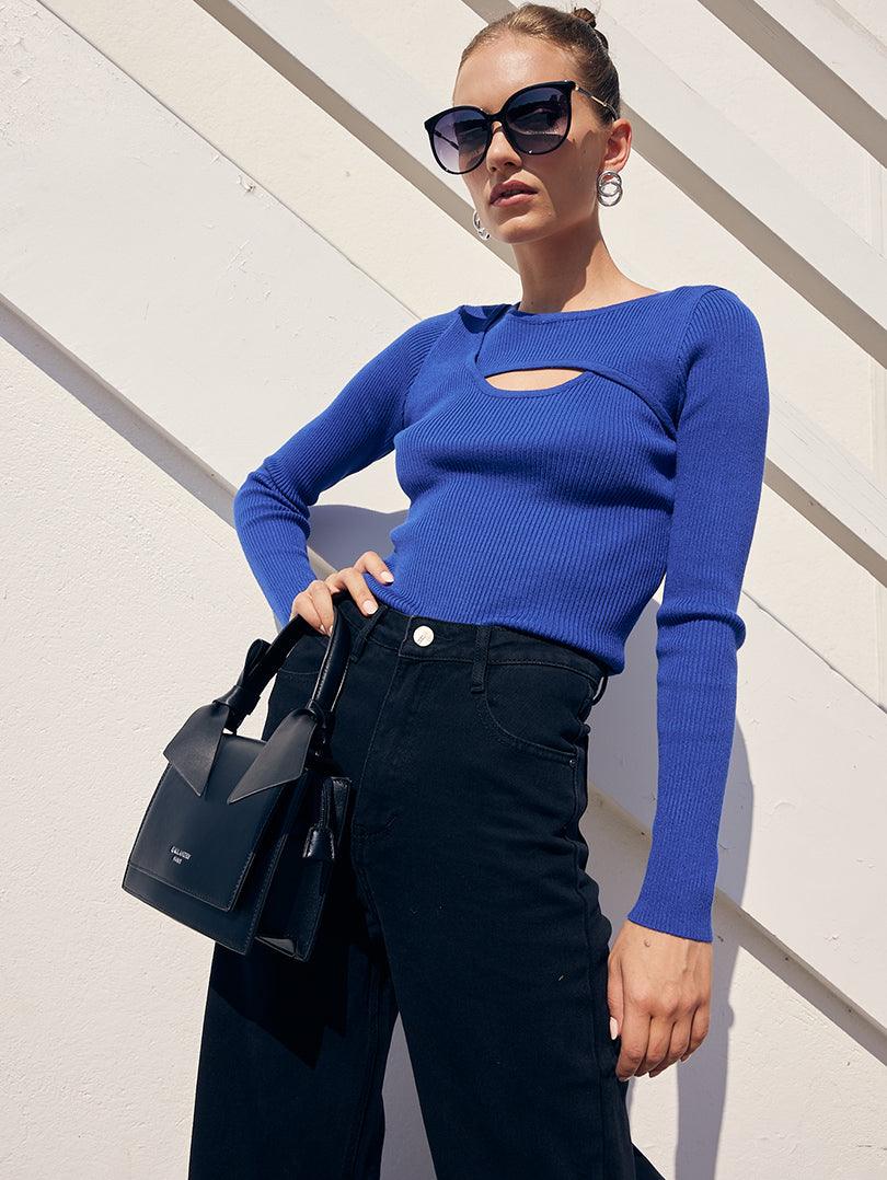 Pull décolleté ajouré - Image 3