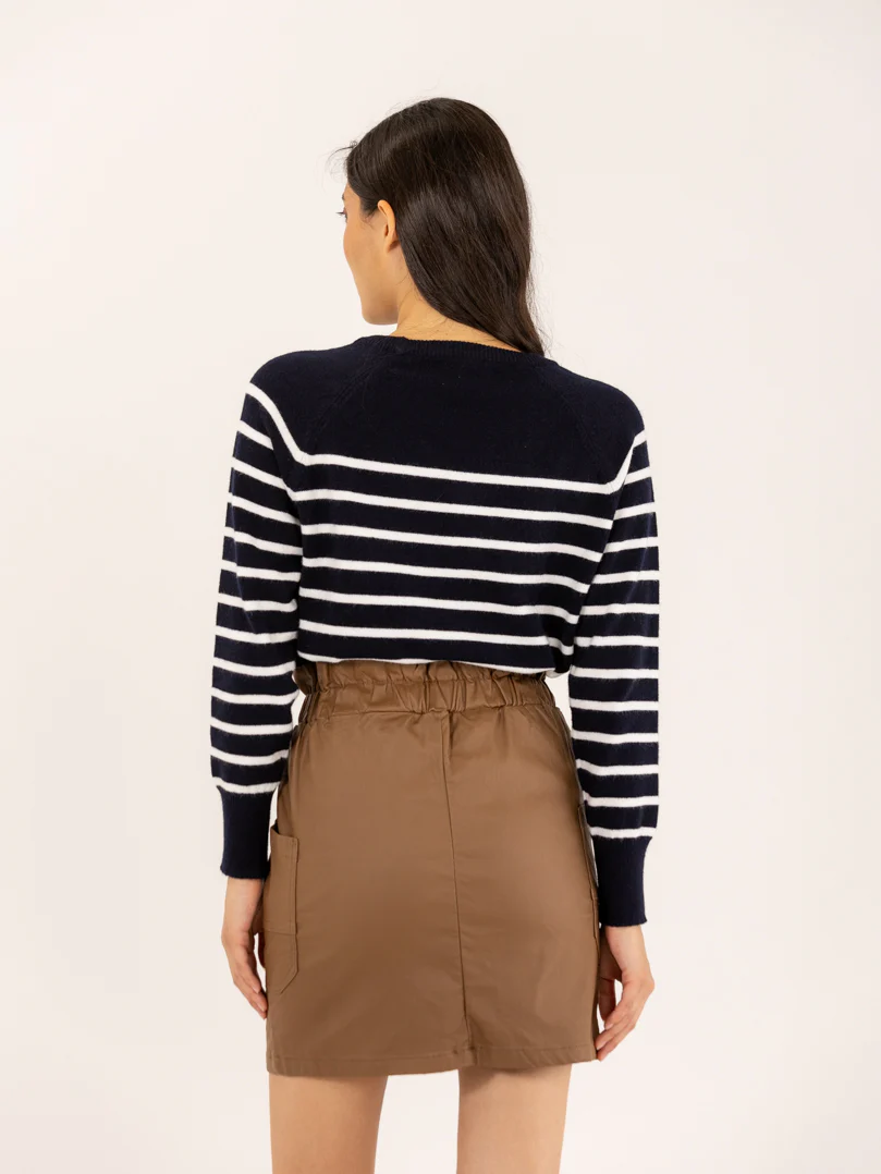 Pull marinière rayé avec boutons en perles - Image 18