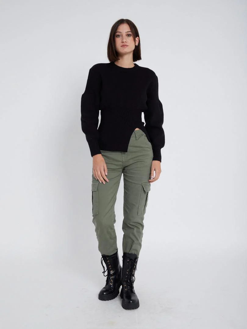 Pull tendances manches ballon - Image 9