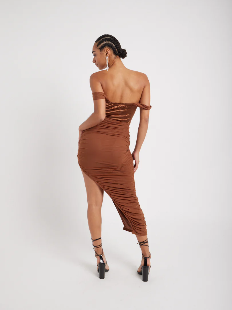 Robe bustier asymétrique - Image 11