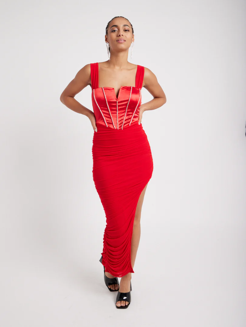 Robe bustier asymétrique - Image 18