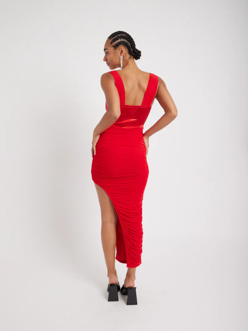 Robe bustier asymétrique - Image 19