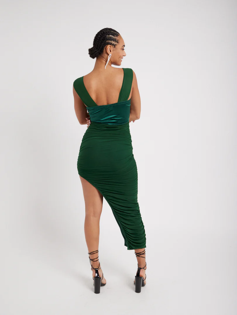 Robe bustier asymétrique - Image 3