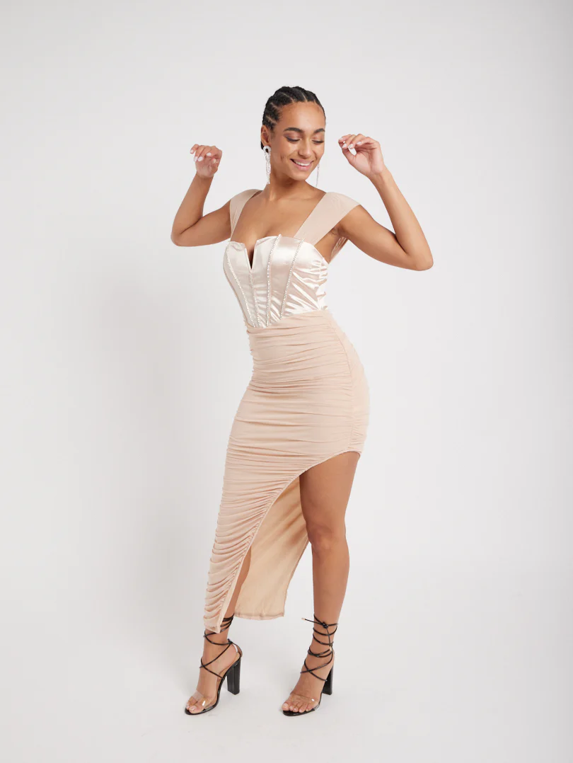 Robe bustier asymétrique - Image 6
