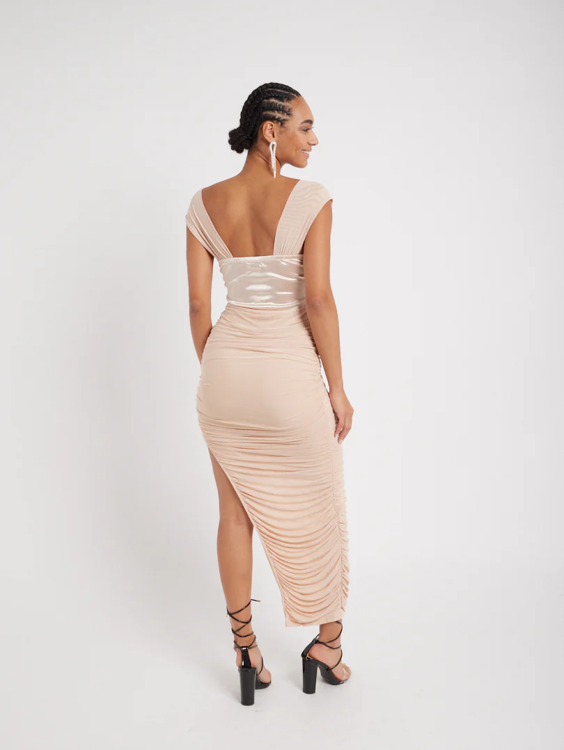 Robe bustier asymétrique - Image 7