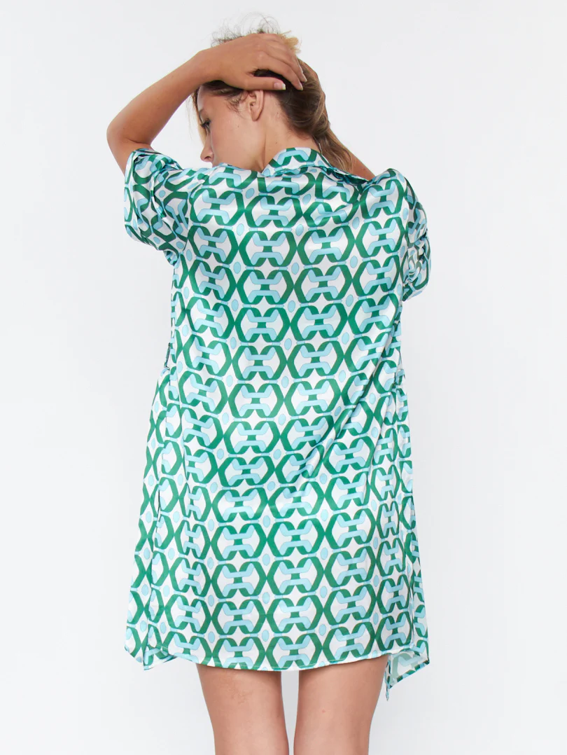 Robe chemise courte - Image 3