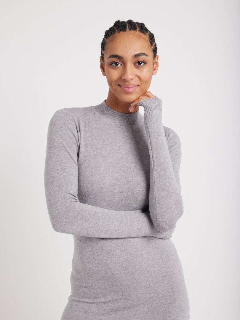Robe courte en maille - Image 15