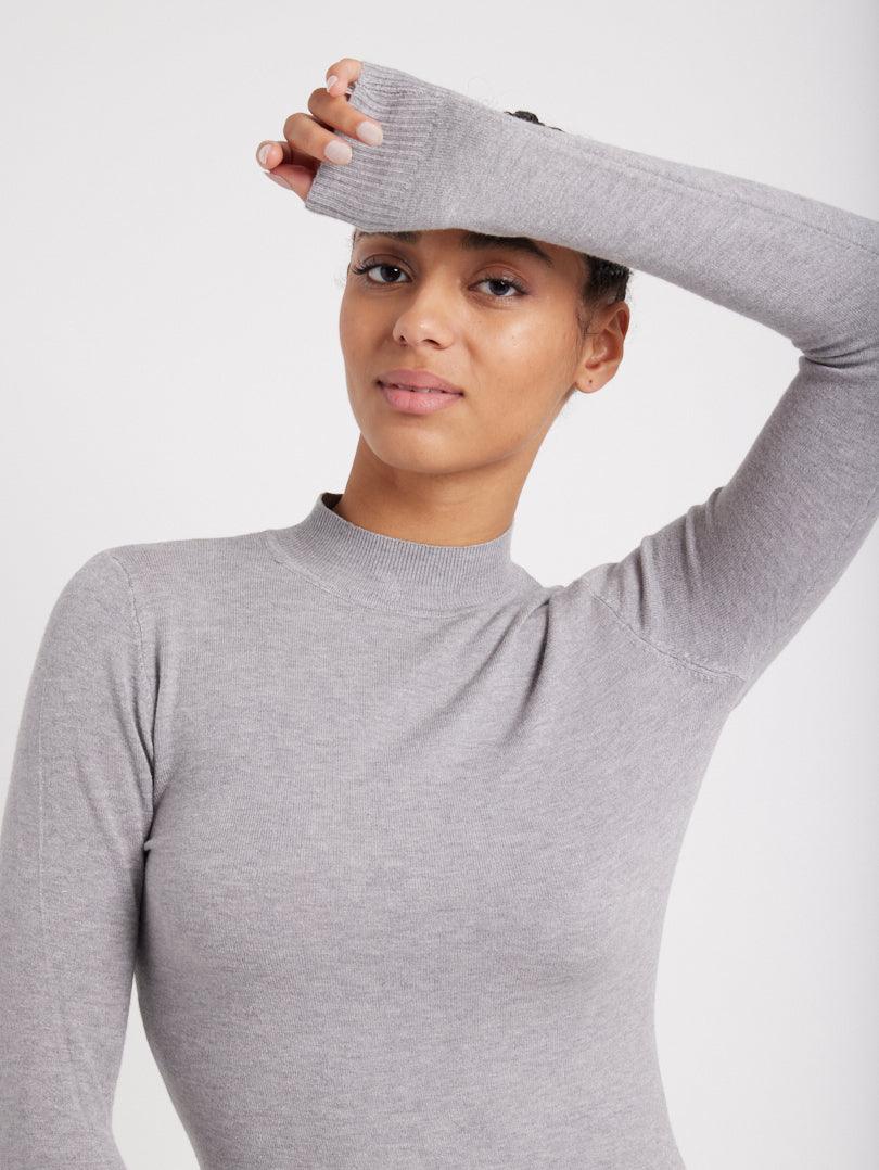 Robe courte en maille - Image 16