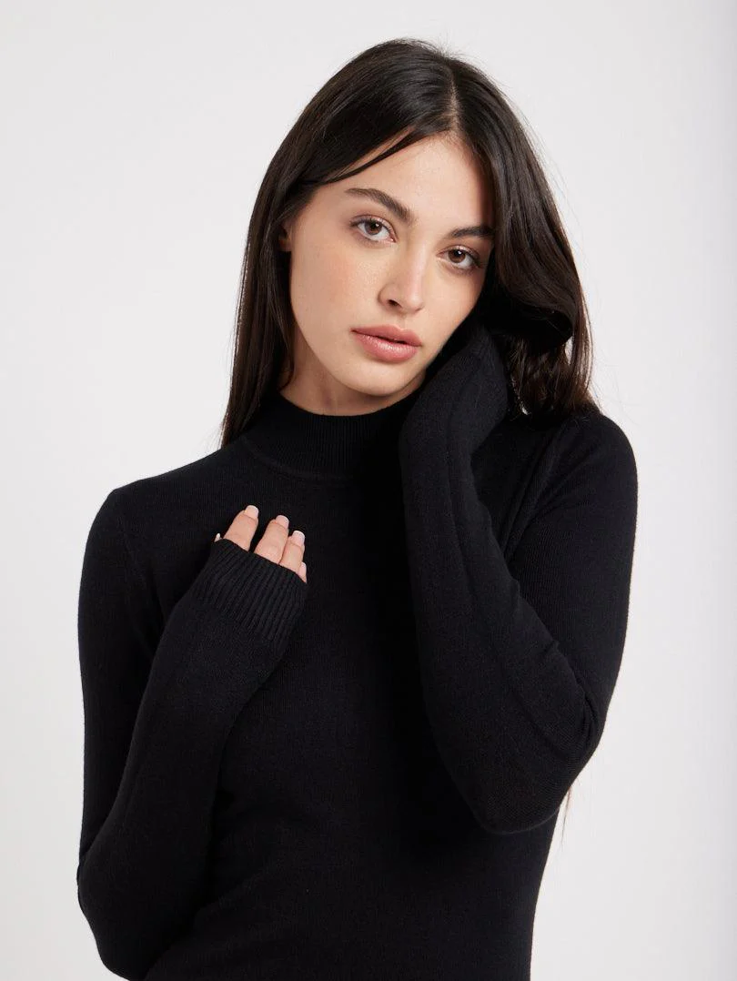 Robe courte en maille - Image 20