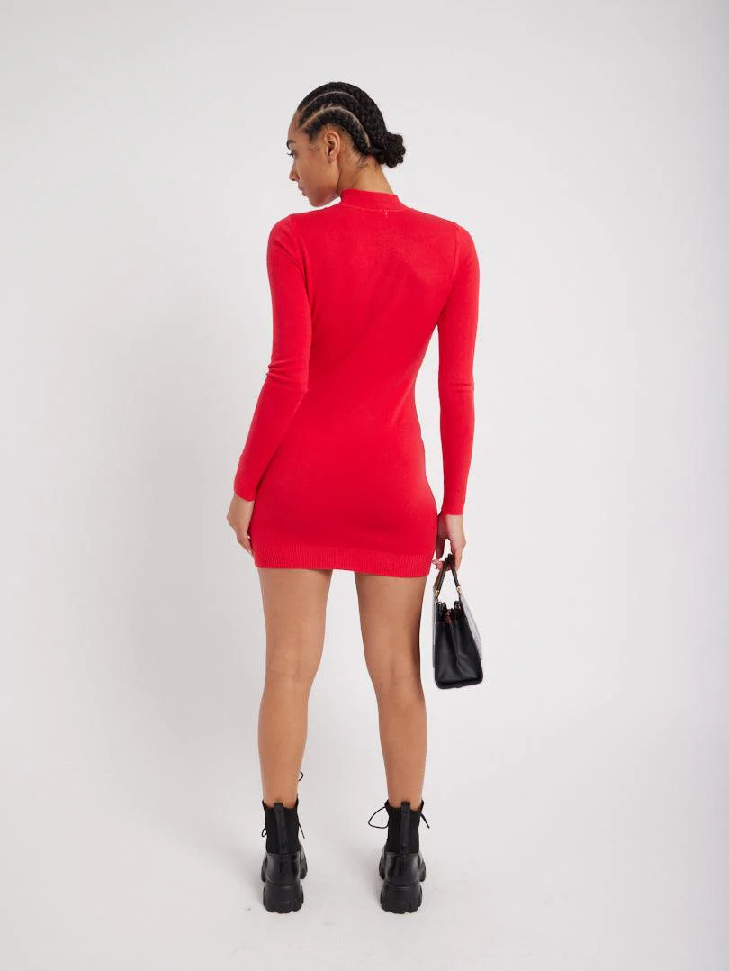 Robe courte en maille - Image 23