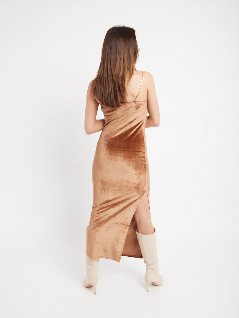 Robe de soirée effet velours - Image 13