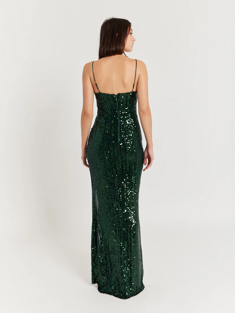 Robe de soirée fendue - Image 11
