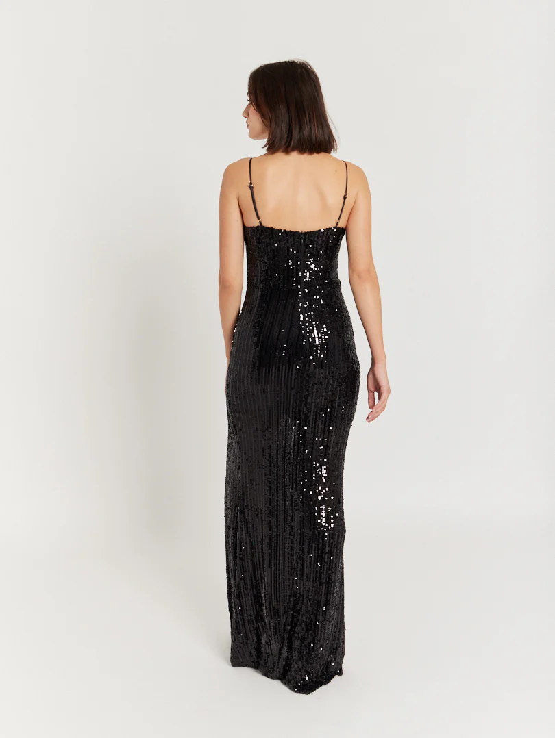 Robe de soirée fendue - Image 6