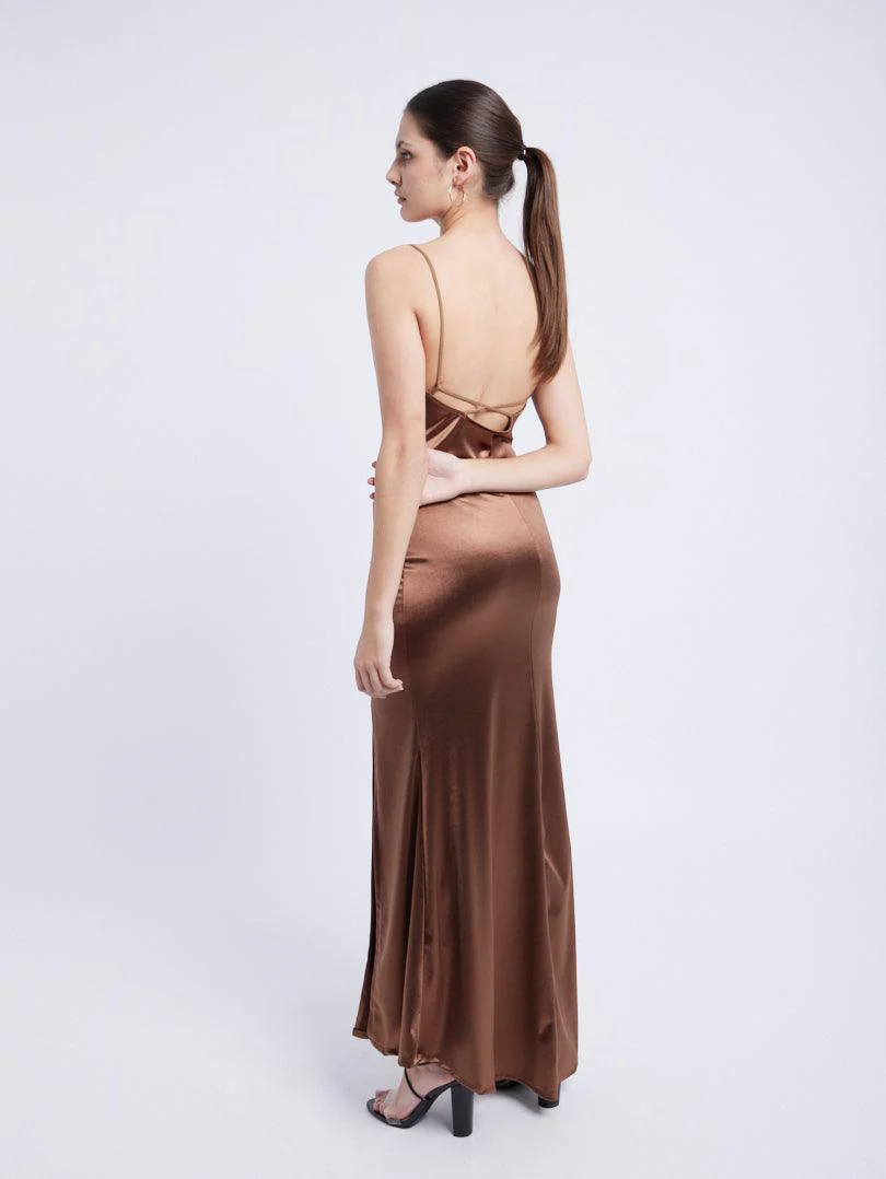 Robe de soirée satinée - Image 14