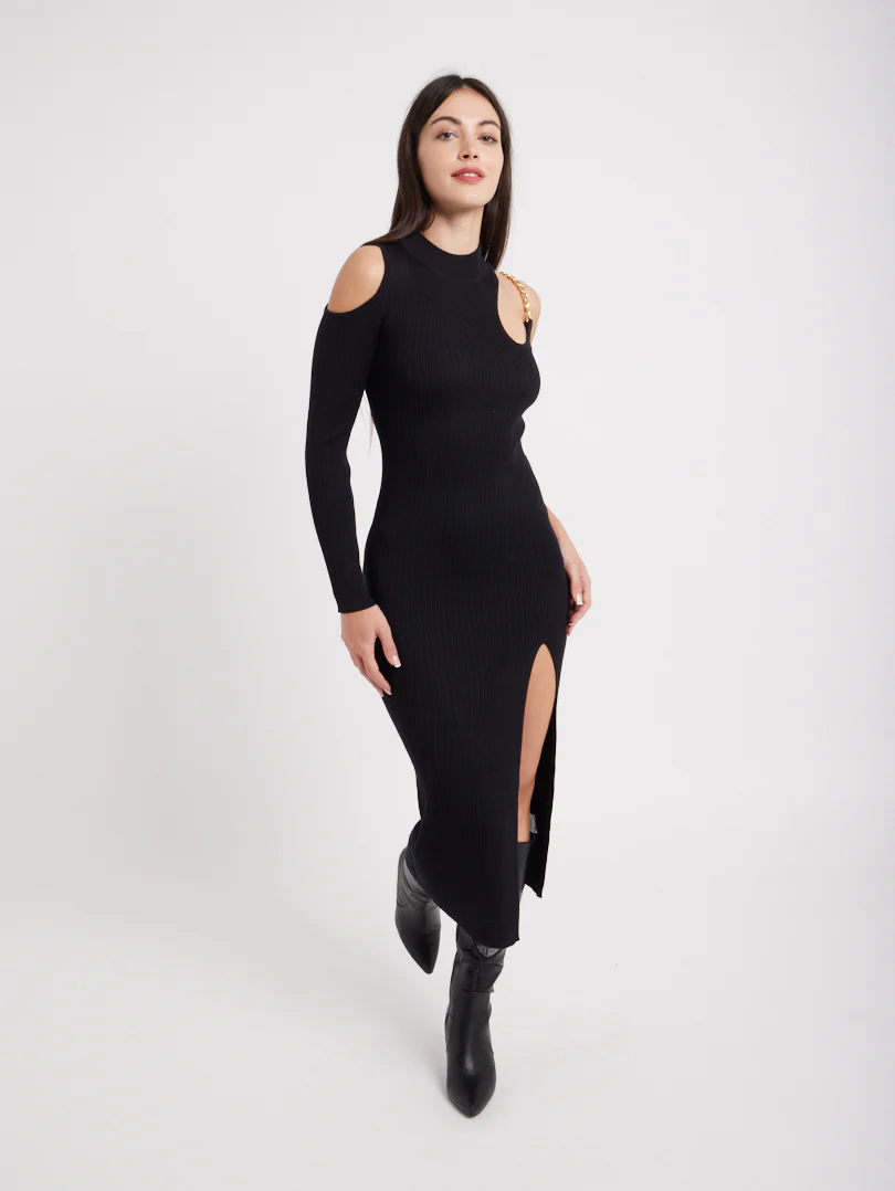 Robe en maille asymétrique - Image 9