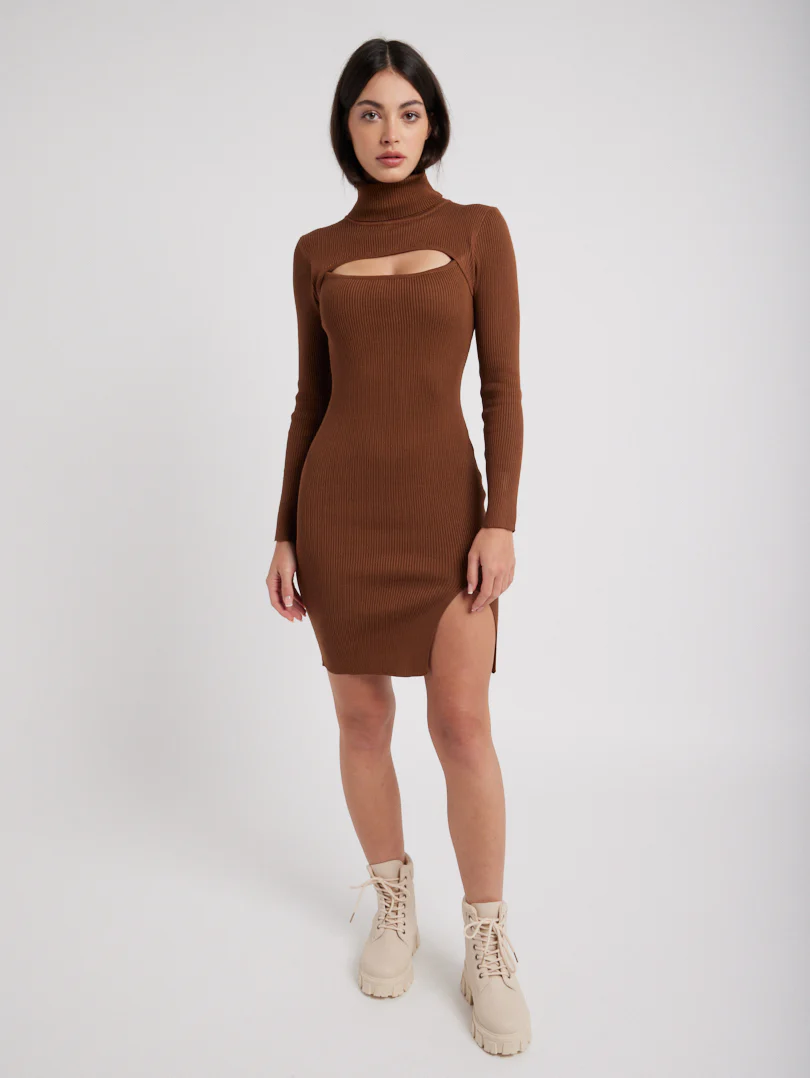Robe en maille cut out - Image 9