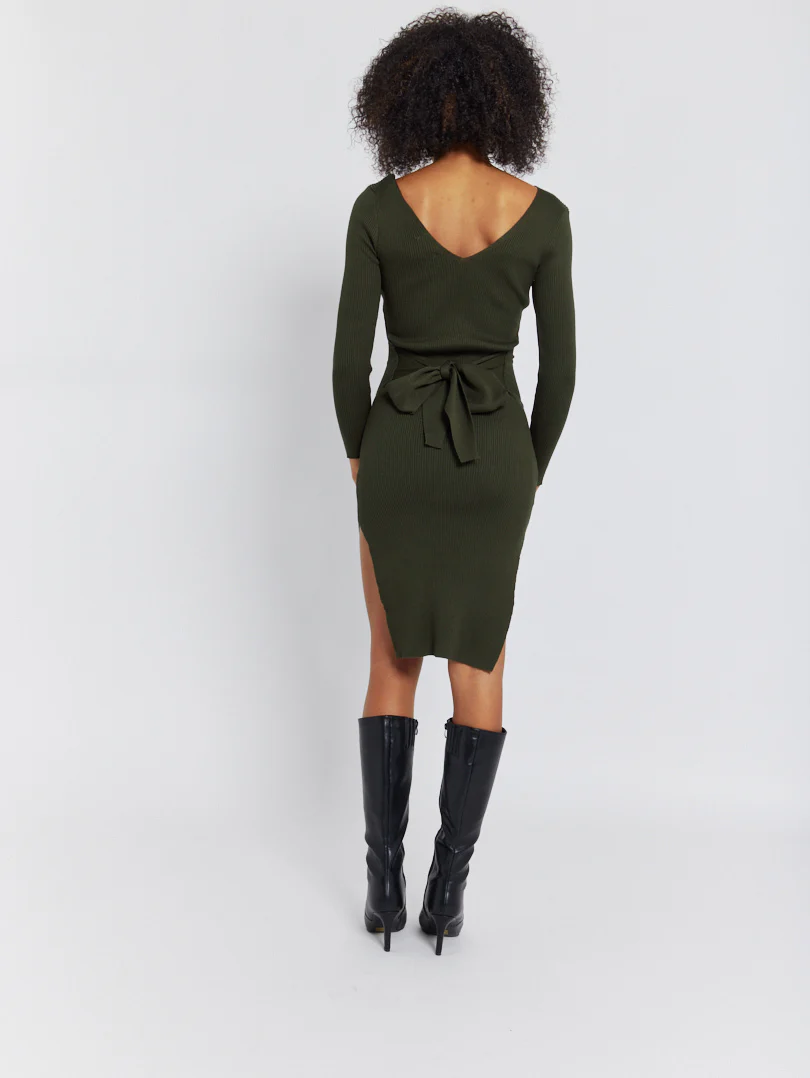 Robe en maille fendue - Image 10