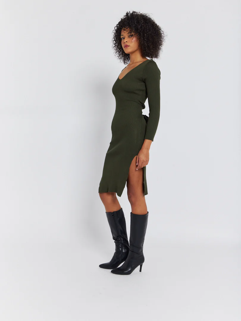 Robe en maille fendue - Image 12