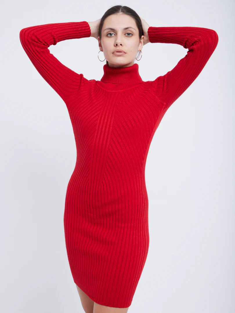 Robe en maille finition graphique - Image 17