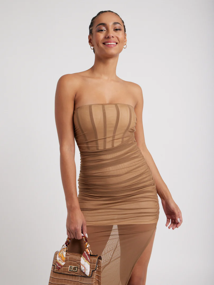 Robe longue bustier - Image 11