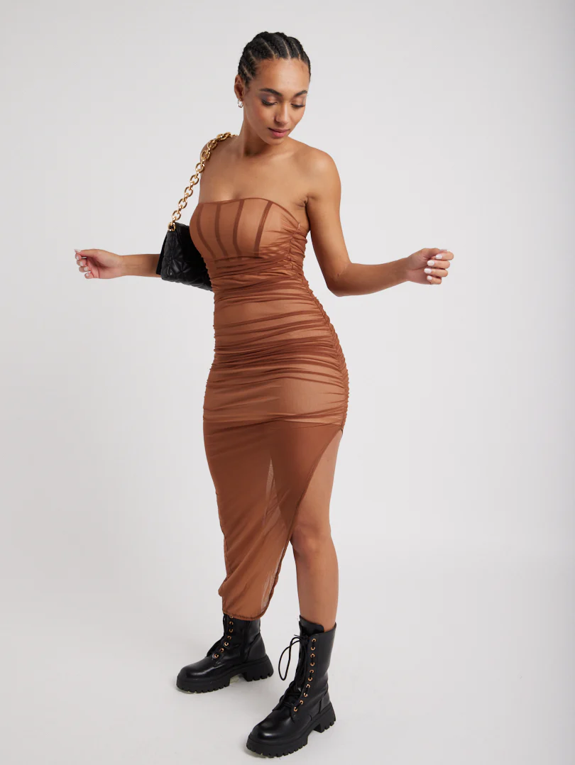 Robe longue bustier - Image 6