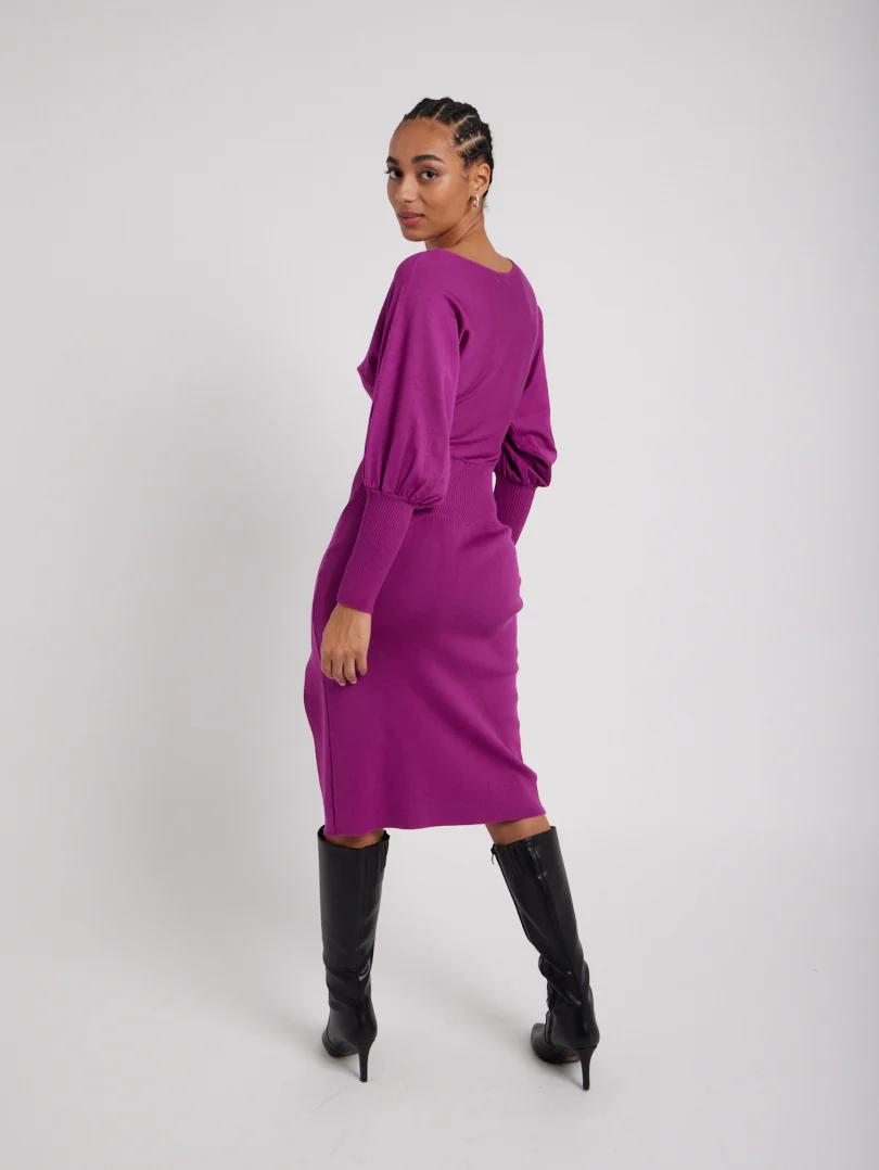 Robe maille fine structurée - Image 10