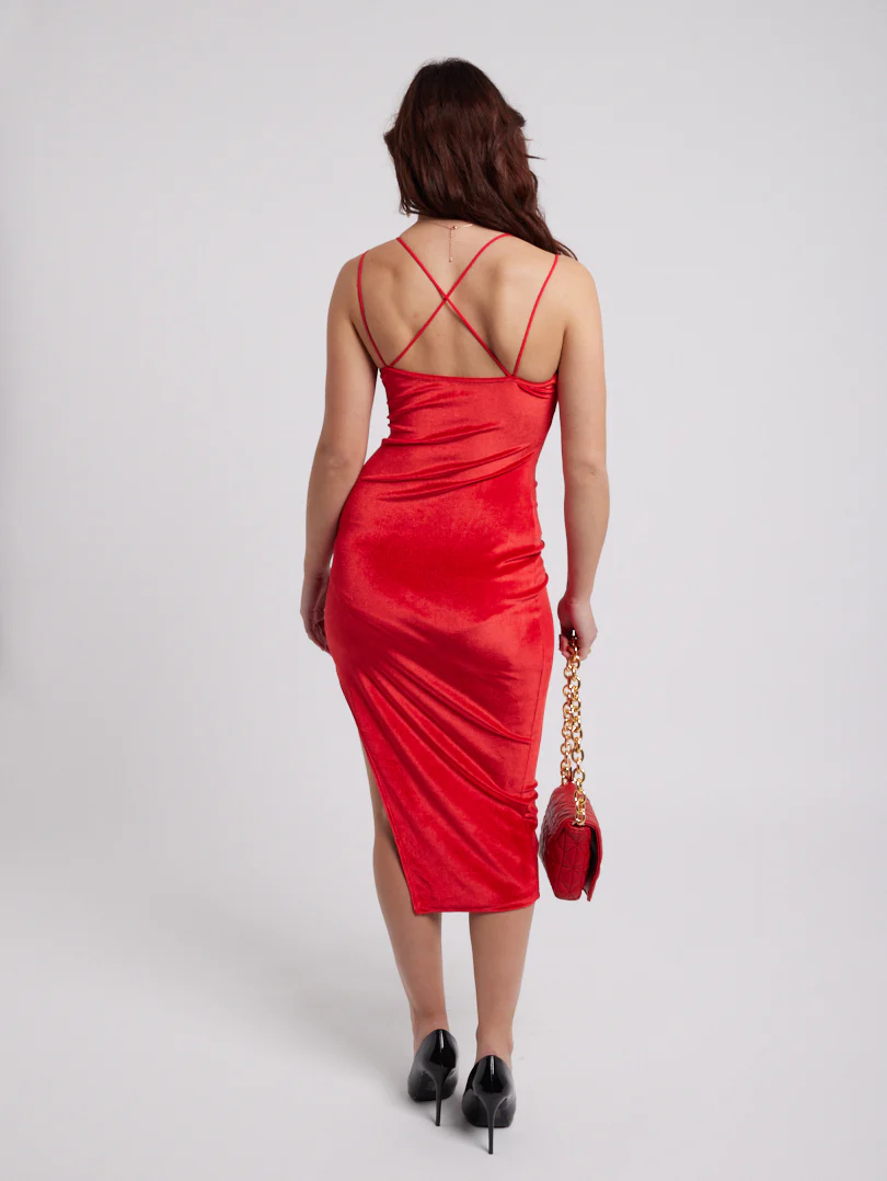 Robe moulante en velours - Image 34
