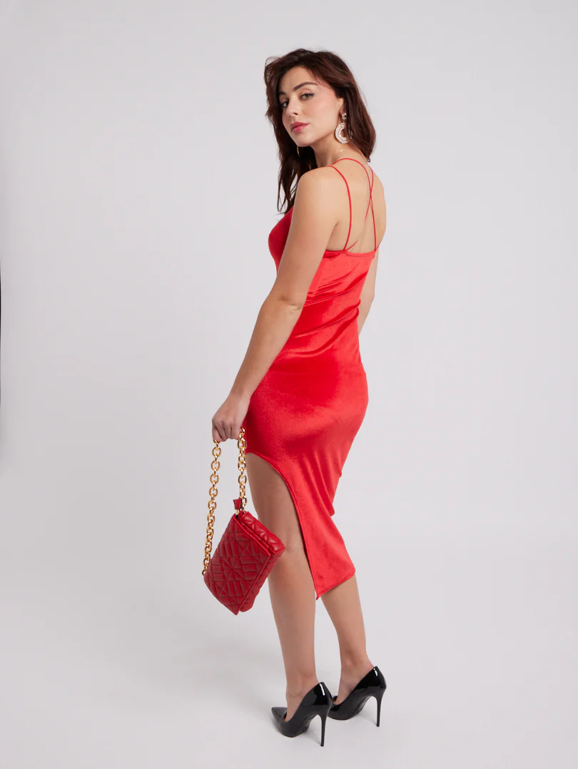Robe moulante en velours - Image 35