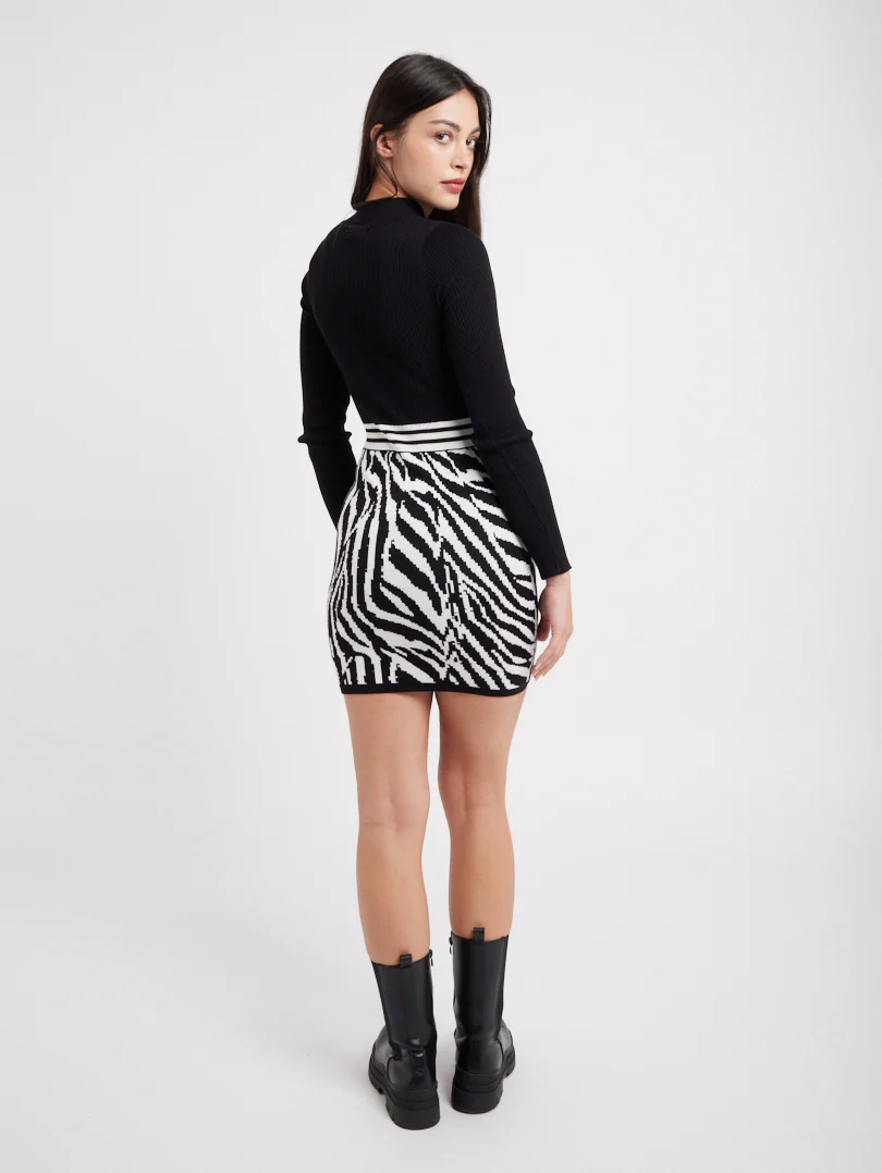 Robe style tailleur graphique - Image 11
