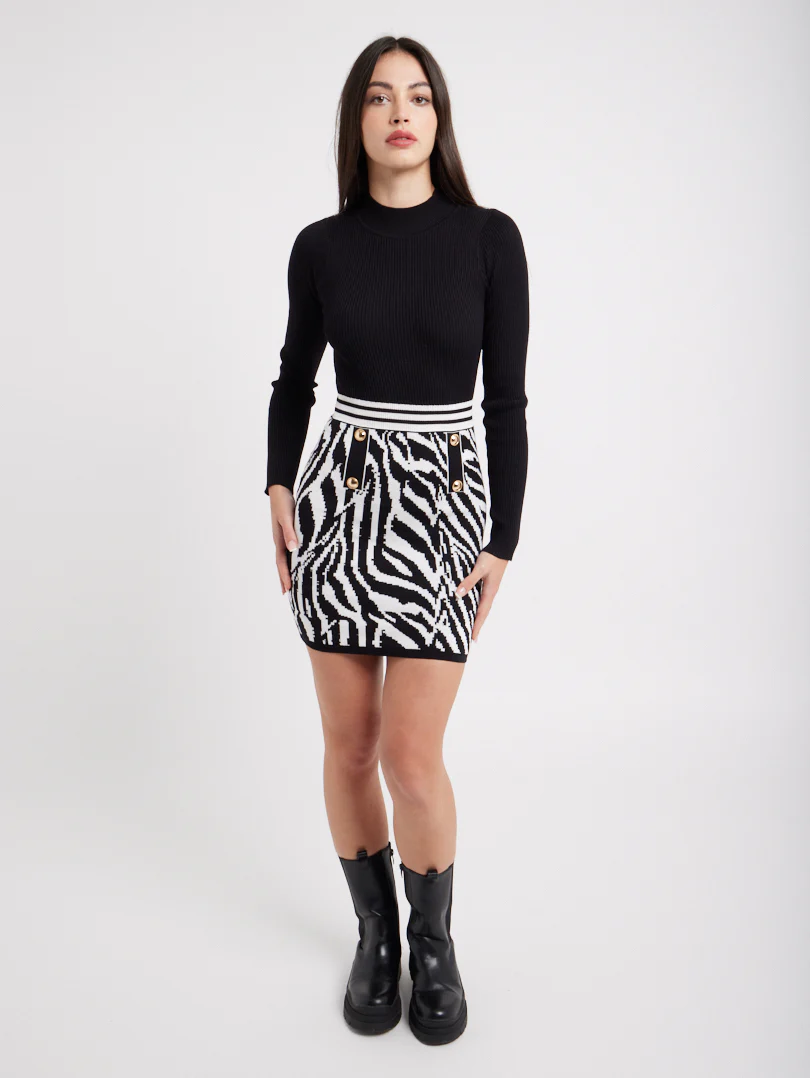 Robe style tailleur graphique - Image 9