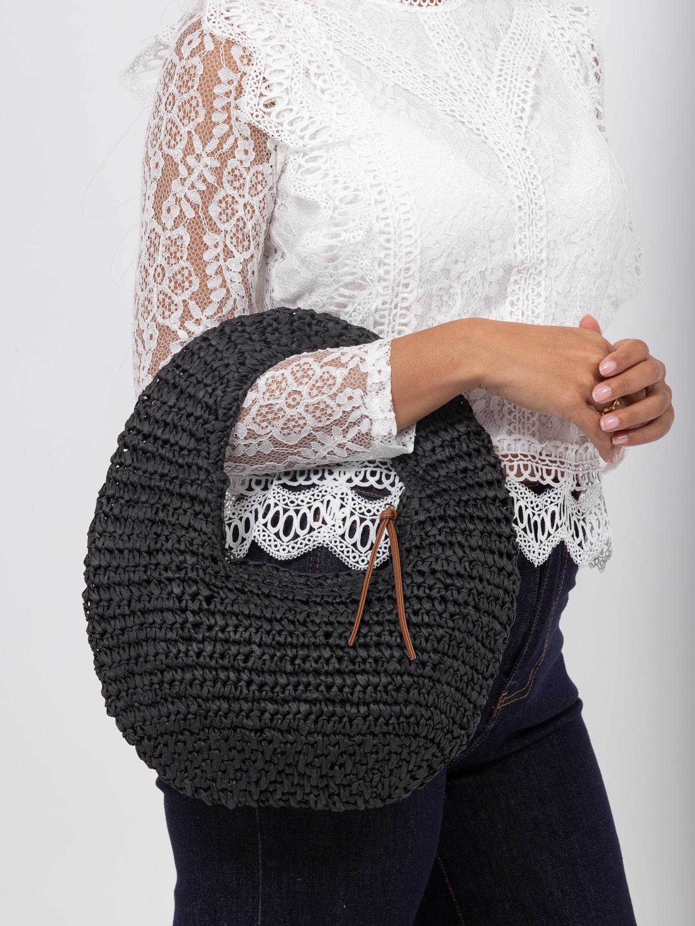 Sac en paille tressée - Image 10