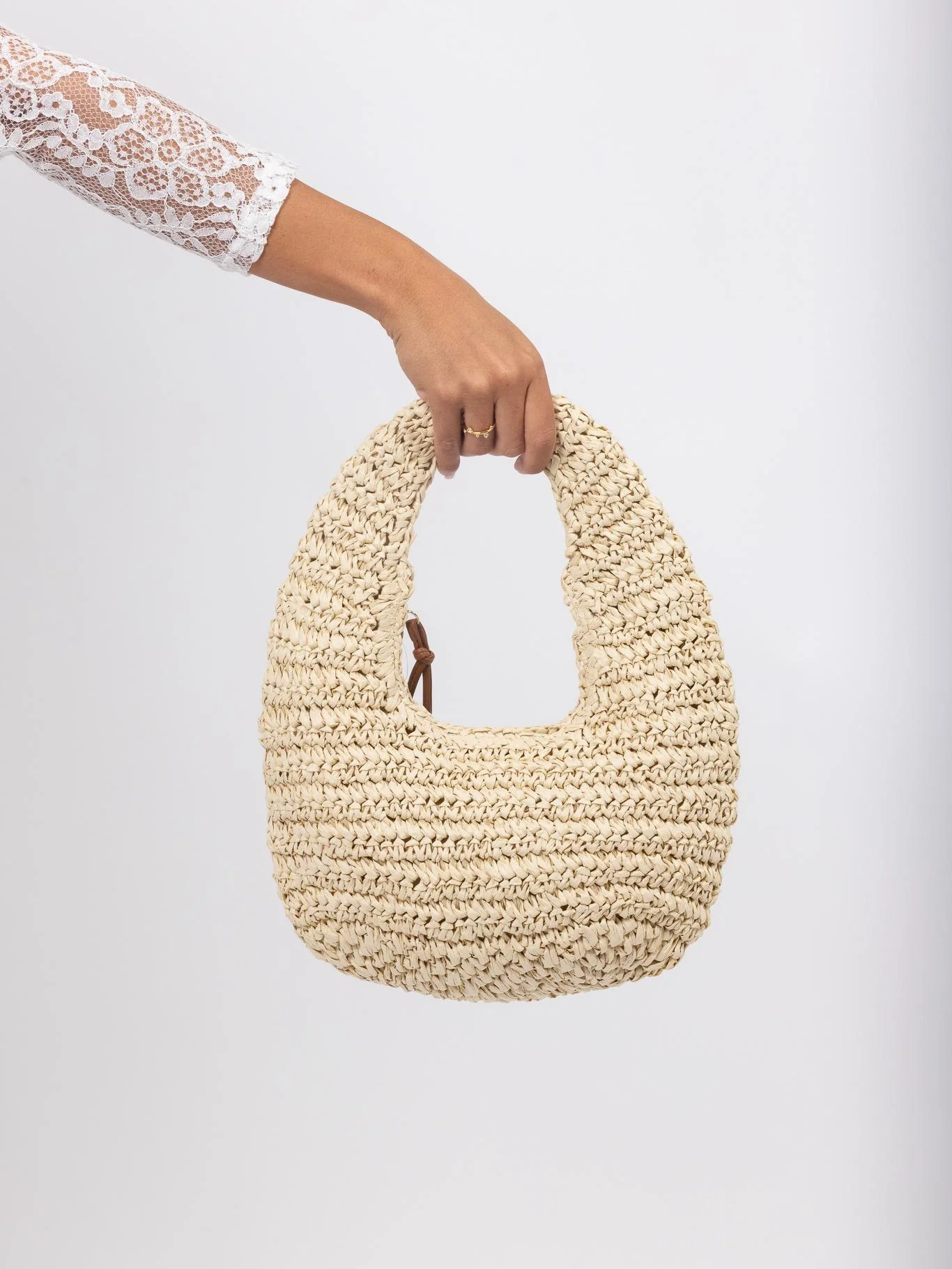 Sac en paille tressée - Image 12