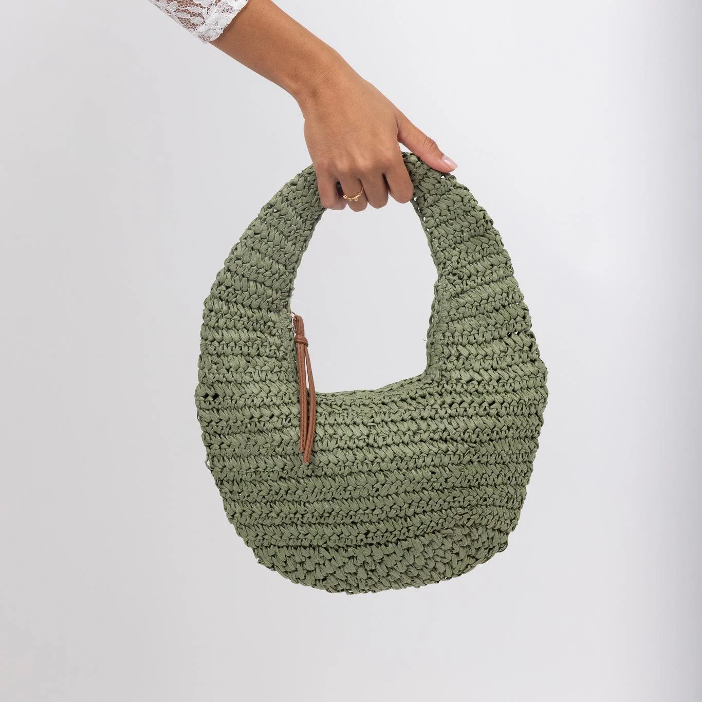 Sac en paille tressée - Image 15