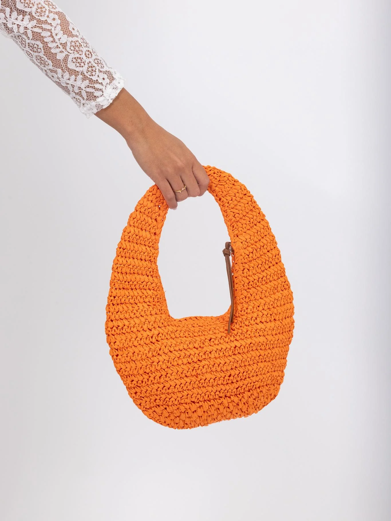 Sac en paille tressée - Image 8