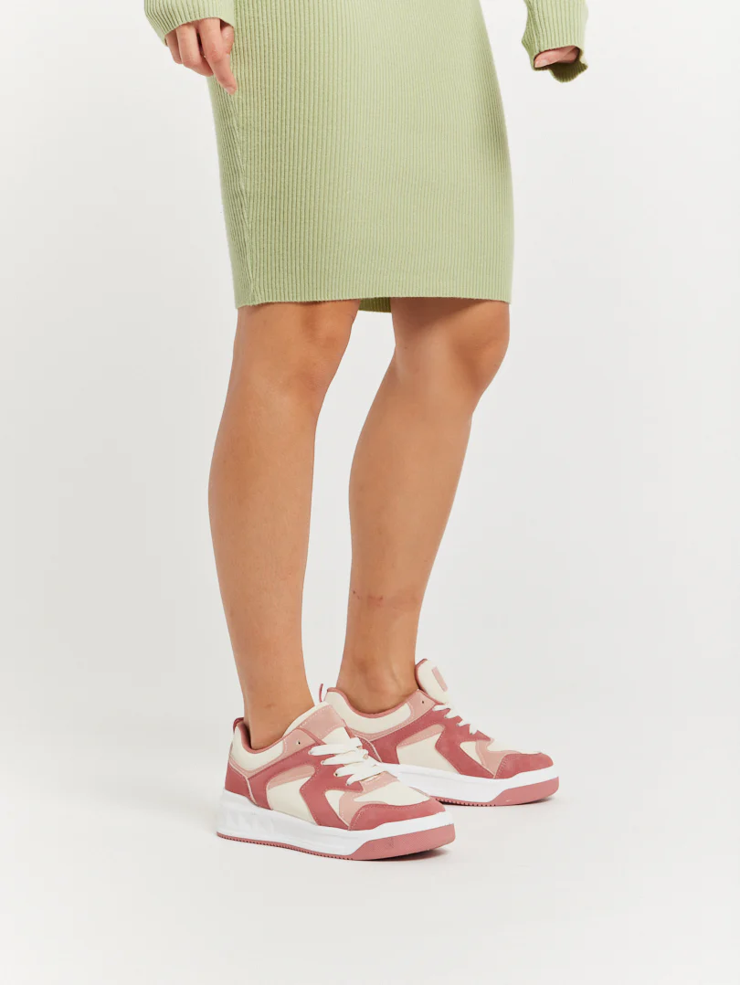 Sneakers beige et camel - Image 10