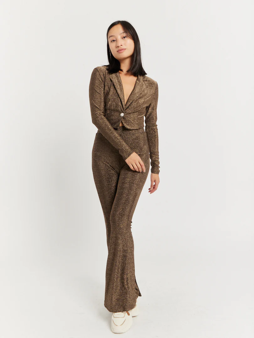 Tailleur pantalon pailleté - Image 13