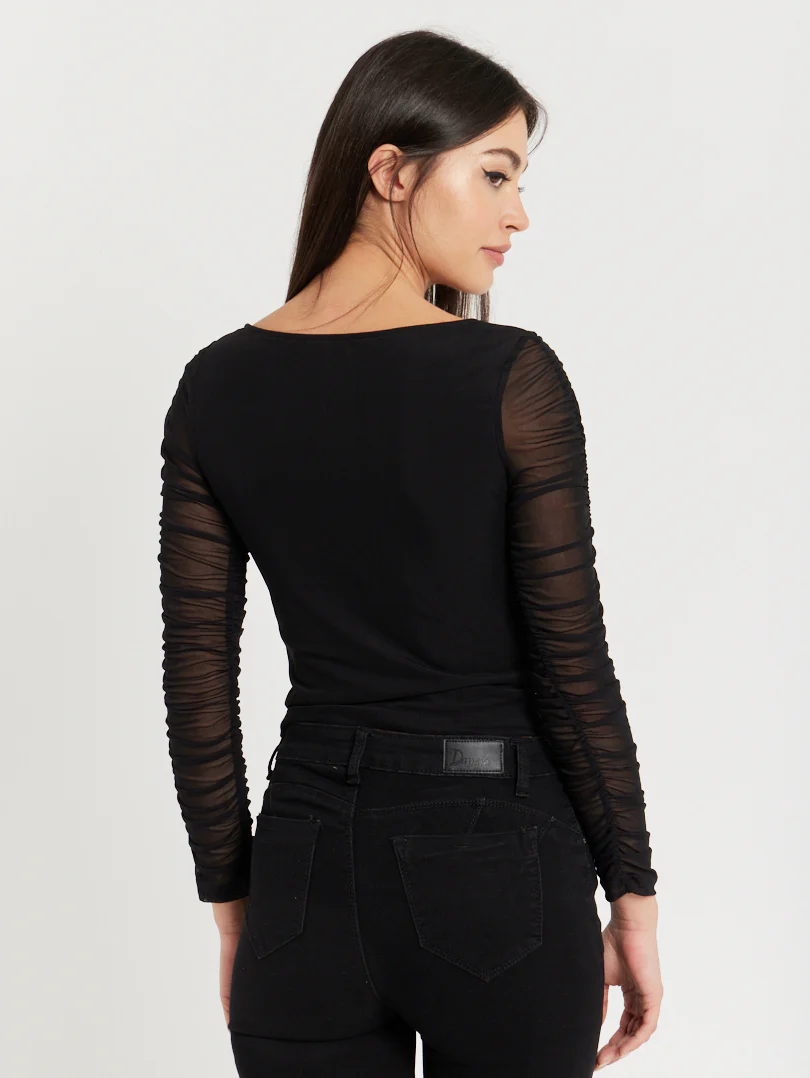 Top corset froncé manches longues - Image 14