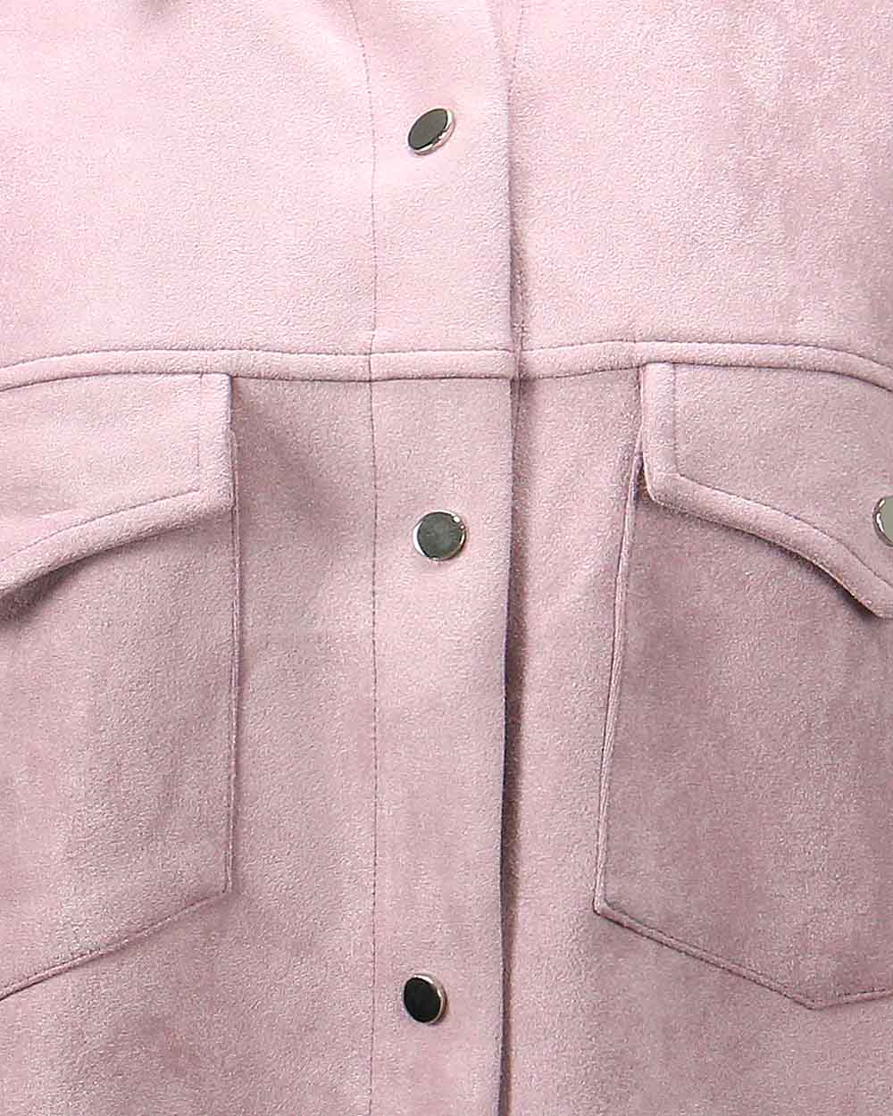 Veste chemise effet suedine - Image 18